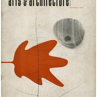 ARTS AND ARCHITECTURE, December 1949. Case Study House No. 8, 1949, Charles Eames.