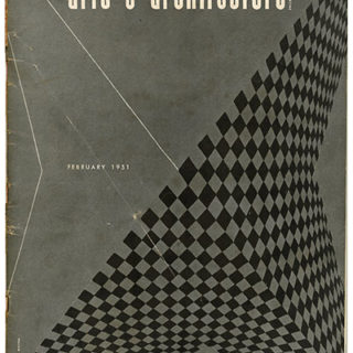 ARTS AND ARCHITECTURE, February 1951. R. Buckminster Fuller, Greta Magnusson Grossman, etc.