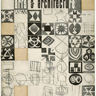 ARTS AND ARCHITECTURE, June 1951. Van Keppel Green Furniture; Konrad Wachsmann, etc.
