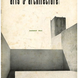 ARTS AND ARCHITECTURE, August 1951. Architecture in Mexico by Esther McCoy.