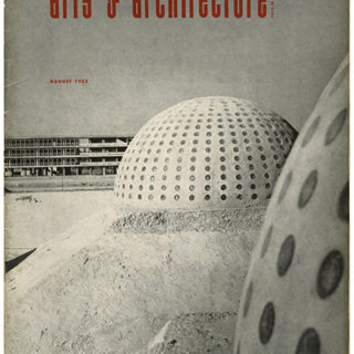 ARTS AND ARCHITECTURE, August 1952. The New University City Of Mexico by Esther McCoy.