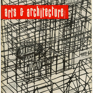 ARTS AND ARCHITECTURE, April 1955. Ceramic Design— La Gardo Tackett; Sculpture—Bernard Rosenthal.