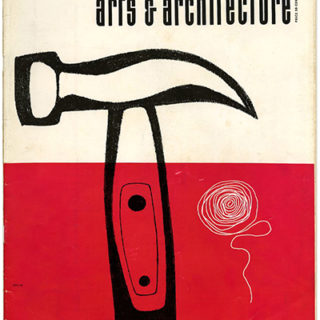 ARTS AND ARCHITECTURE, March 1956. Craig Ellwood Case Study House #17: 14 pages and 48 images and plans.
