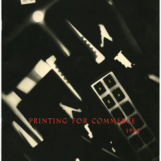 AIGA: PRINTING FOR COMMERCE 1952. New York: The American Institute of Graphic Arts, 1952.