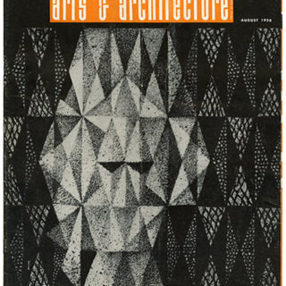 ARTS AND ARCHITECTURE, August 1956. June Wayne—Imagist; Finnish Crafts—Tapio Wirrkala & Rut Bryk.