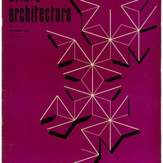 ARTS AND ARCHITECTURE, December 1956. Eugene Weston III and Craig Ellwood houses.