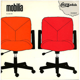 Mobilia no. 282, 1979. Designers index: Henry Anton Knudsen, Jørgen Gamegaard, Minale Tattersfield, Roald Steen Hansen, Berner Panton, Friis & Moltke, Grete Jalk.