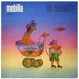 Mobilia no. 289, 1979. Mobility: Motorcycles, Cars; The Castor; The Dream of Simplicity.