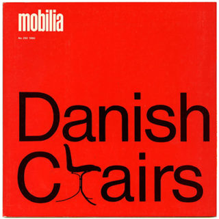 Mobilia no. 292, 1980. Danish Chairs Poster supplement.