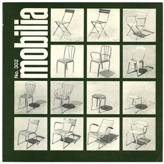 Mobilia no. 302, 1981. Per Arnoldi Posters; Scandinavian Furniture Fair 1981.