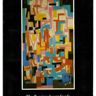 ABSTRACT ART. THE RUSSIAN AVANT-GARDE [from the collection of Ruth  & Margaret Sackner], AMERICAN ABSTRACT ARTISTS [from the collection of Patricia & Phillip Frost]. Miami: University of Miami Lowe Art Museum, 1983.