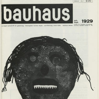 BAUHAUS DESSAU 1926 –1931. 14 issues of Bauhaus Zeitschrift für Gestaltung published in facsimile: Nendeln/Berlin: Kraus/Bauhaus-Archiv, 1976.