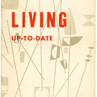 GOOD DESIGN. Adelyn D. Breeskin [foreword]: LIVING-UP-TO-DATE. Baltimore Museum of Art, 1951.