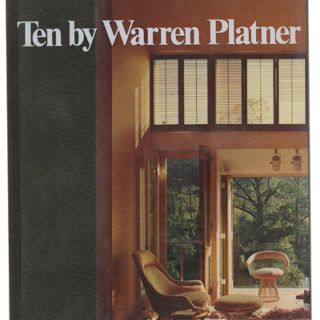 Platner, Warren: TEN BY WARREN PLATNER. New York: McGraw-Hill, 1975.