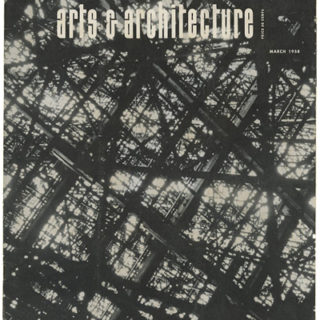 ARTS AND ARCHITECTURE, March 1958. Case Study House No. 18: Craig Ellwood Associates; Contemporary Wall Treatments.