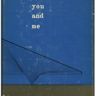 Giedion, S[igfried].: ARCHITECTURE YOU AND ME [The Diary of a Development]. Cambridge, MA: Harvard University Press, 1958. Robert Alexander’s copy.