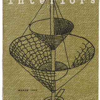 INTERIORS + INDUSTRIAL DESIGN March 1948. New York: Whitney Publications, Volume 107, no. 8.