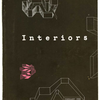 INTERIORS + INDUSTRIAL DESIGN February 1952. New York: Whitney Publications, Volume 111, no. 7.