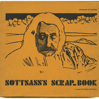 SOTTSASS’S SCRAP-BOOK [Disegni e note di Ettore Sottsass Jr. /Drawings and notes by Ettore Sottsass Jr.]. Federica Di Castro [Curator], Milano, Casabella, 1976.