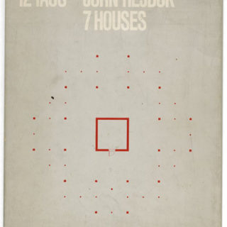 HEJDUK, John. Peter Eisenman: JOHN HEJDUK: 7 HOUSES. New York: Institute for Architecture and Urban Studies, 1980.