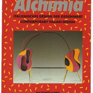 ALCHIMIA: Italienisches Design der Gegenwart [Contemporary Italian Design]. Berlin: Taco, 1988. Kazuko Sato, Alessandro Mendini [introduction].