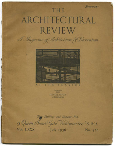 Modernism101.com | Moholy-Nagy, László: THE ARCHITECTURAL REVIEW [A ...