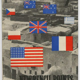 PENCIL POINTS,  July 1943. Herbert Matter designs 24 pages devoted to the Architectural Center by Kocher and Dearstyne.