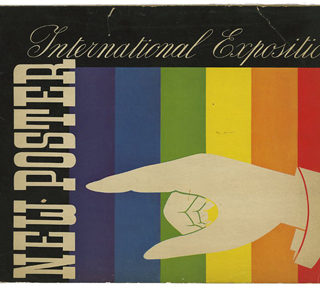Brodovitch, Alexey: NEW POSTER [International Exposition Of Design In Outdoor Advertising]. Philadelphia: The Franklin Institute, 1937.