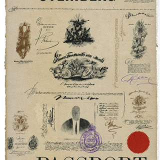 Steinberg, Saul: THE PASSPORT. New York: Harper & Brothers, 1954.