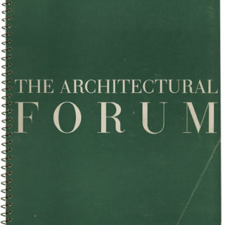 THE ARCHITECTURAL FORUM March 1940. Harwell Hamilton Harris: 5 California Houses.