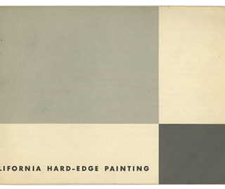 Langsner, Jules [Director/essay]: CALIFORNIA HARD-EDGE PAINTING. Balboa, CA: The Pavilion Gallery, 1964.