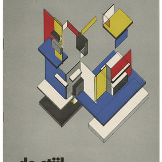 DE STIJL. The Museum of Modern Art Bulletin, Vol. XX, No. 2, Winter 1952 – 1953. Alfred H. Barr, Jr.,  Philip C. Johnson [foreword].