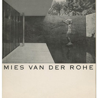 MIES VAN DER ROHE. Philip Johnson for the Museum of Modern Art, New York, 1947. First English monograph devoted to Mies van der Rohe.