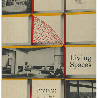 Nelson, George: LIVING SPACES. New York: Whitney, 1952. Interiors Library Volume One.