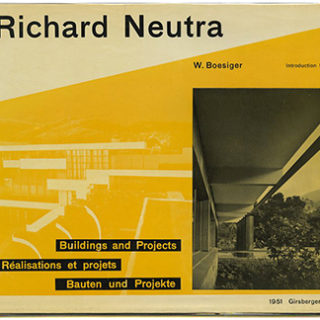 NEUTRA. Willy Boesiger: RICHARD NEUTRA  [Buildings and Projects – Réalisations et Projets – Bauten und Projekte]. Zurich: Editions Girsberger, 1951.