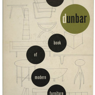 WORMLEY, Edward J.: THE DUNBAR BOOK OF MODERN FURNITURE. Berne, IN: The Dunbar Furniture Company, 1953.
