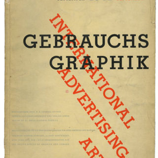 GEBRAUCHSGRAPHIK, September 1931. Edited by H. K. Frenzel, Georg Trump, Parisian Advertising Art, Berlin
