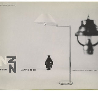 Nessen Studio: NESSEN LAMPS 1958. New York: Nessen Studio, Inc. [A. I. A. File no. 31–F-23] 1958.