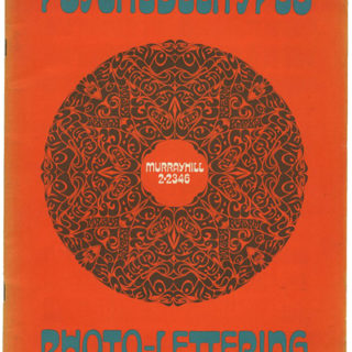 Photo-Lettering Inc.: PSYCHEDELITYPES. New York: Photo-Lettering Inc., 1968.