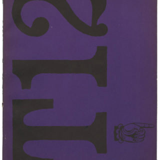 TYPOGRAPHICA 12. London: Lund Humphries, [First Series] 1956, edited by Herbert Spencer.