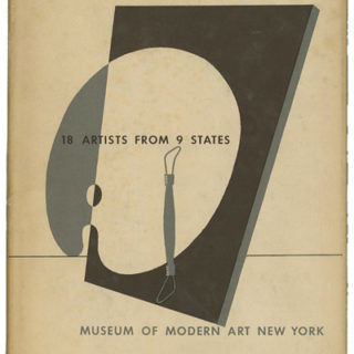 Museum of Modern Art:  AMERICANS 1942. 18 ARTISTS FROM 9 STATES. Dorothy C. Miller [Editor]. New York, January 1942.