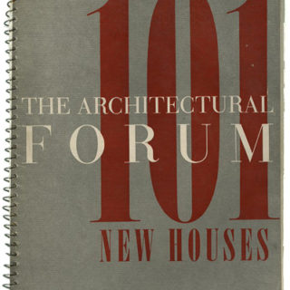 ARCHITECTURAL FORUM, October 1939. 101 New Houses.