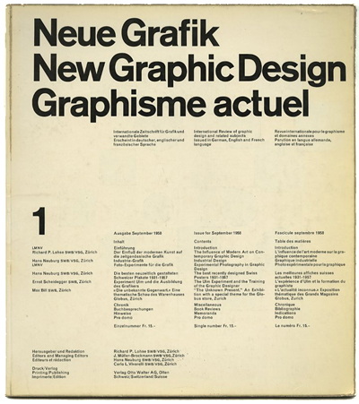 Modernism101.com | NEUE GRAFIK / NEW GRAPHIC DESIGN / GRAPHISME 