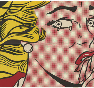 Lichtenstein, Roy: “Crying Girl” [exhibition mailer]. New York: Leo Castelli Gallery, September 1963.
