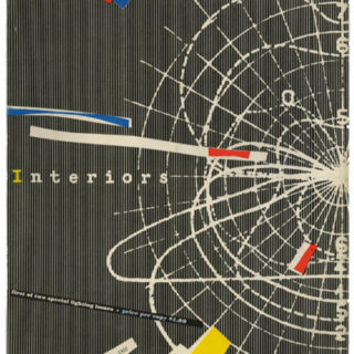 INTERIORS + INDUSTRIAL DESIGN, October 1952. Harry Bertoia: His Sculpture, His Kind Of Wire Chair.