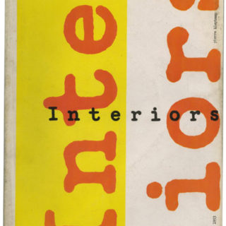 INTERIORS AND INDUSTRIAL DESIGN, January 1953. Alexander Girard’s house photographed by Charles Eames.