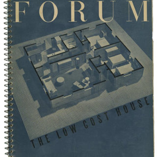 ARCHITECTURAL FORUM, April 1939. 50 Low Cost Houses. Will Burtin [Art Director], George Nelson [Associate Editor].