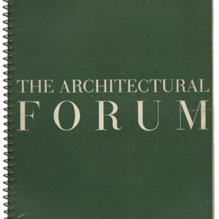 ARCHITECTURAL FORUM, March 1941. The Alan I W Frank House by Walter Gropius and Marcel Breuer, Architects.