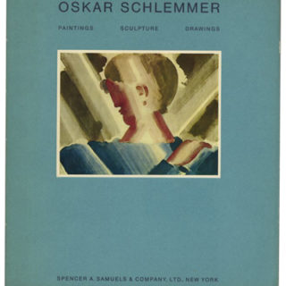 SCHLEMMER, Oskar. Karin von Maur: OSKAR SCHLEMMER:  PAINTINGS, SCULPTURE, DRAWINGS. New York: Spencer A. Samuels & Company, 1969.