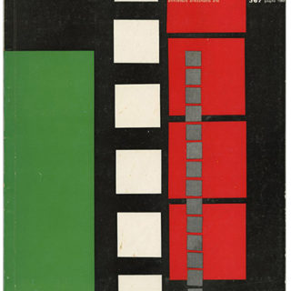DOMUS 367. Milan, Editoriale Domus: Giugno 1960. Cover by Bruno Munari.